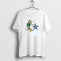 Official Ben Franklin Whizzing On The Dallas Cowboys - Adult & Kids T-Shirts, Sweatshirts & Hoodies apparel design preview 1