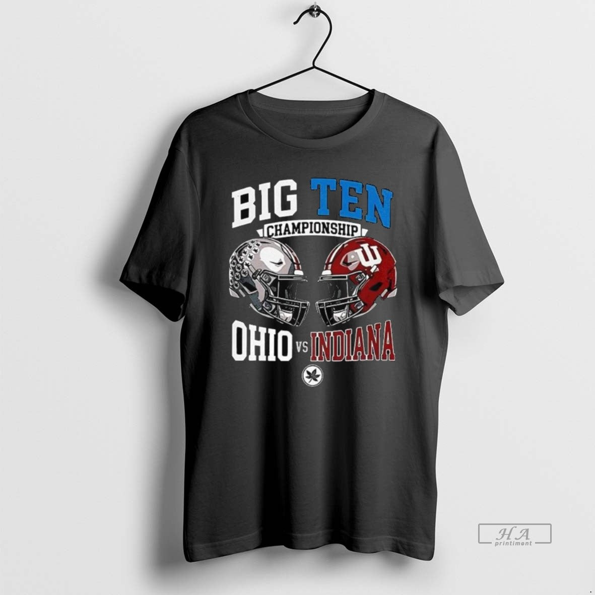 Official Big Ten Championship Ohio State Vs Indiana - Adult & Kids T-Shirts, Sweatshirts & Hoodies apparel design preview 1