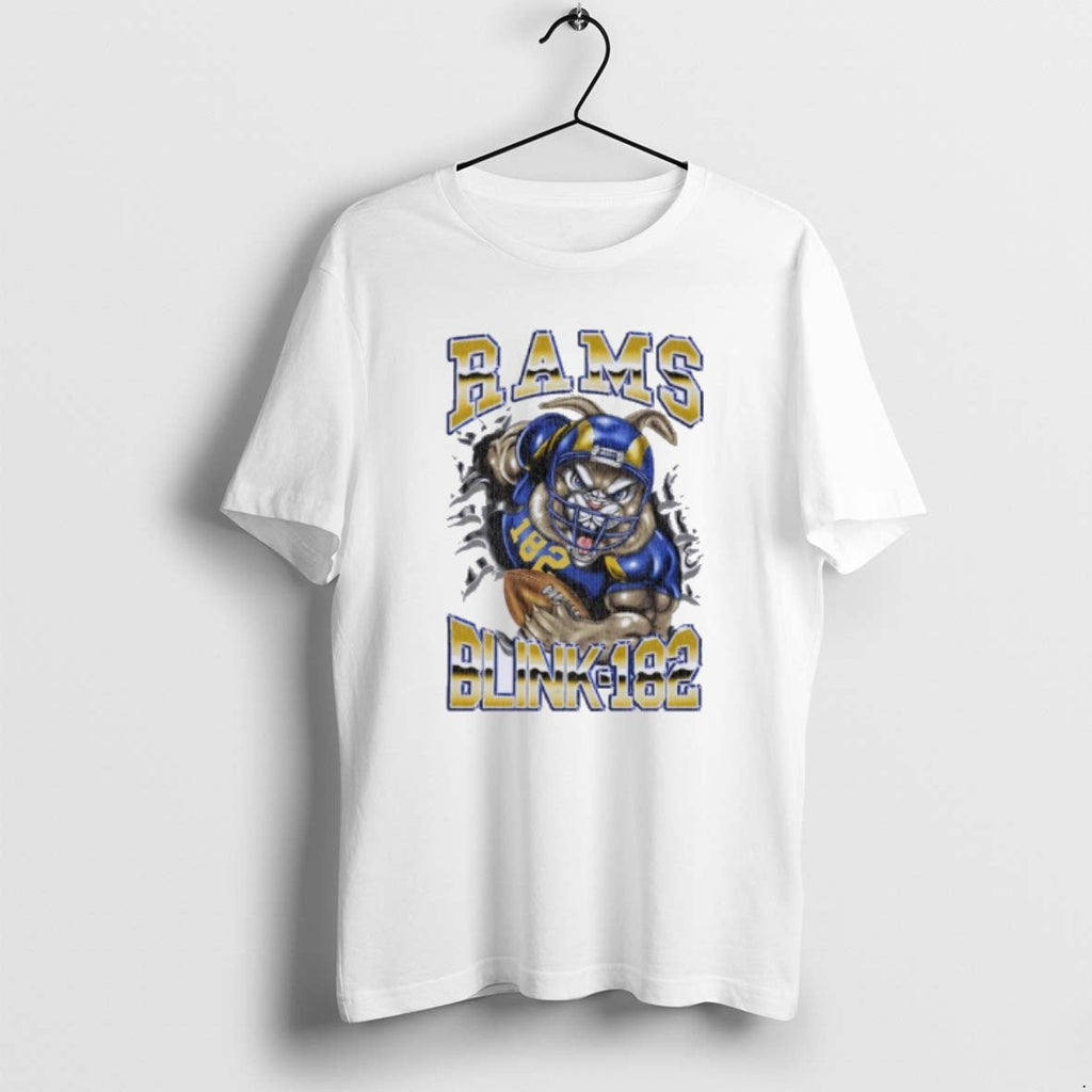 Official Blink 182 X La Rams Touchdown Event - Adult & Kids T-Shirts, Sweatshirts & Hoodies apparel design preview 1