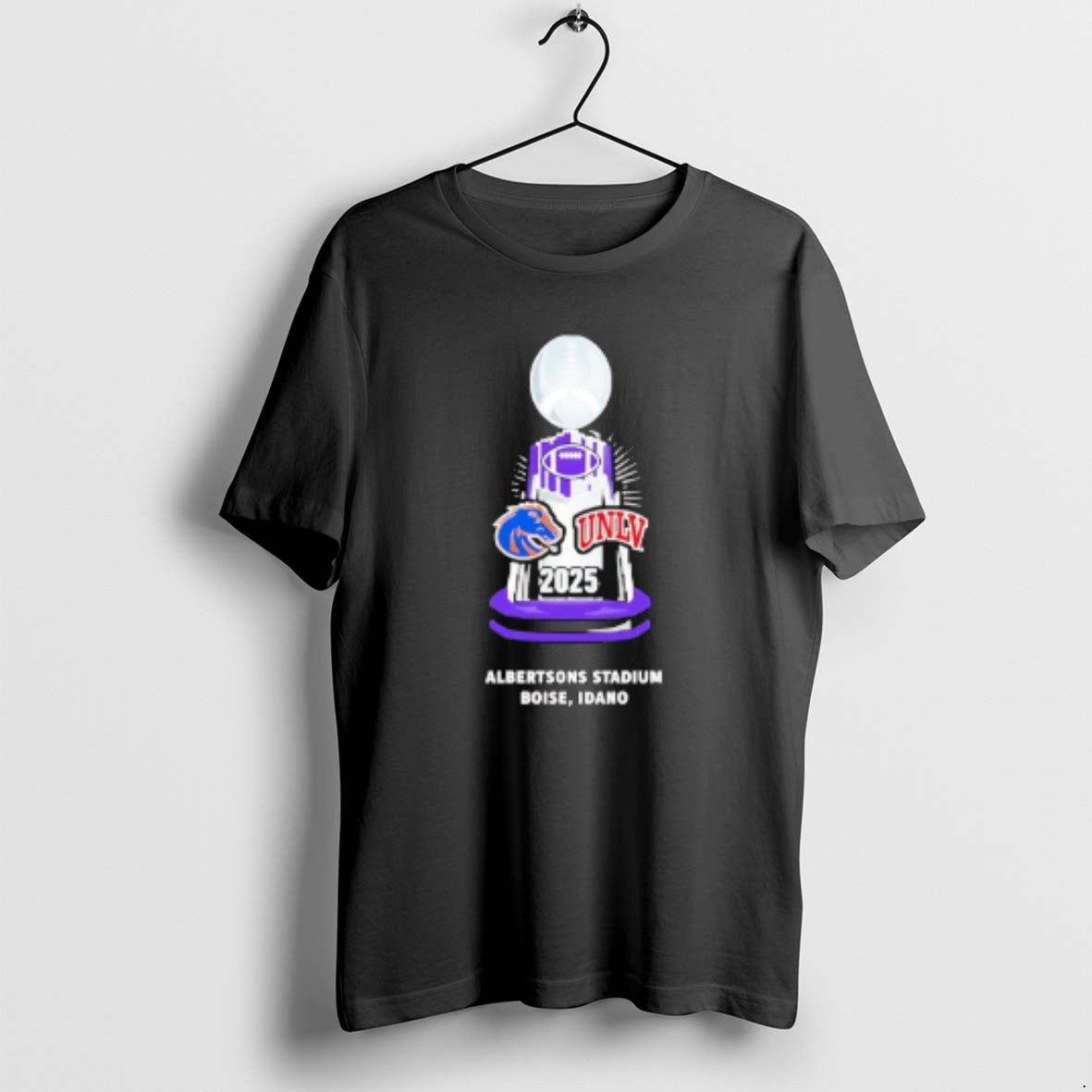 Official Boise State Vs Unlv 2025 Mountain West - Adult & Kids T-Shirts, Sweatshirts & Hoodies apparel design preview 1