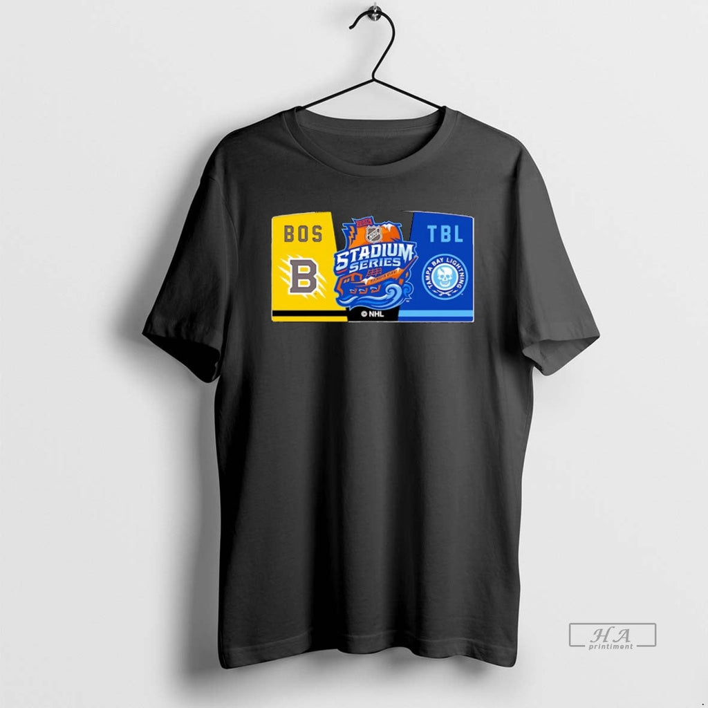 Official Boston Bruins Vs Tampa Bay Lightning 2026 - Adult & Kids T-Shirts, Sweatshirts & Hoodies apparel design preview 1