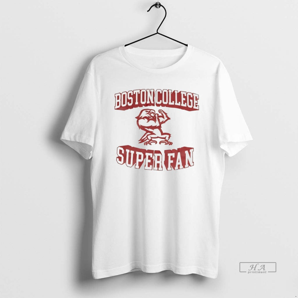 Official Boston College Super Fan - Adult & Kids T-Shirts, Sweatshirts & Hoodies apparel design preview 1