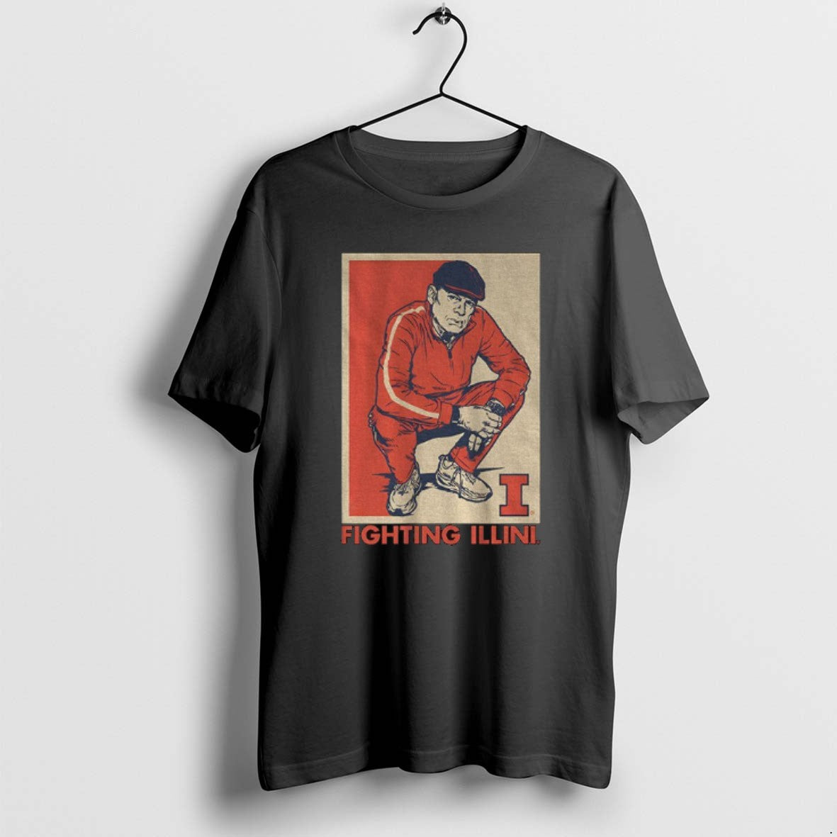 Official Brad Underwood Track Suit Coach Illinois - Adult & Kids T-Shirts, Sweatshirts & Hoodies apparel design preview 1