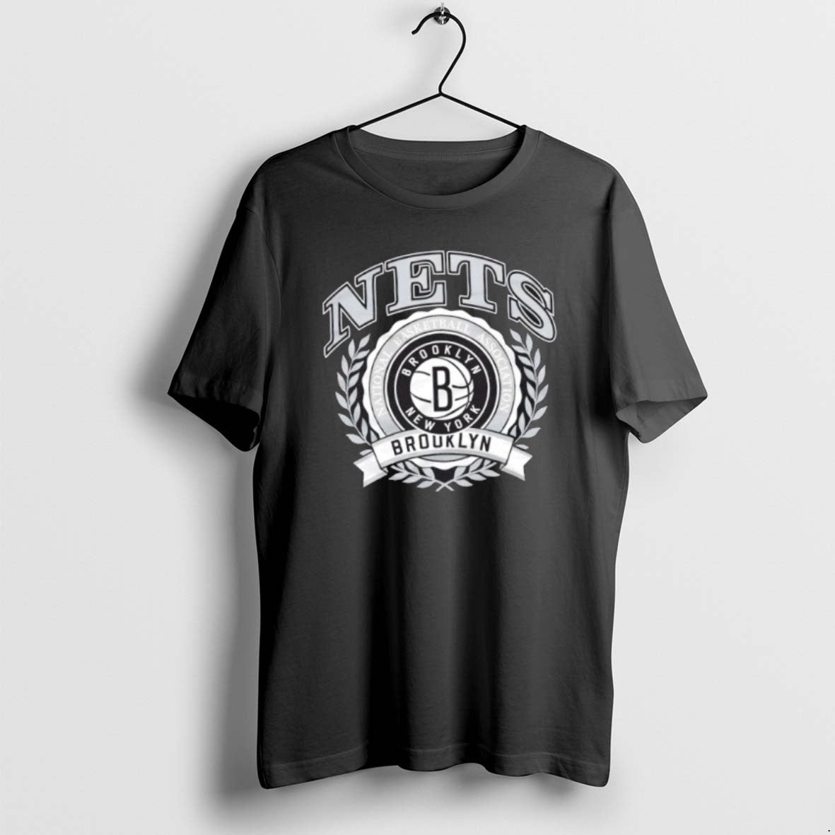 Official Brooklyn Nets National Basketball - Adult & Kids T-Shirts, Sweatshirts & Hoodies apparel design preview 1