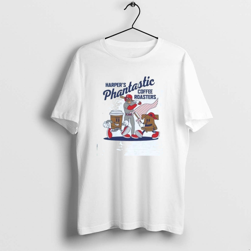 Official Bryce Harpers Phantastic Coffee Cartoon - Adult & Kids T-Shirts, Sweatshirts & Hoodies apparel design preview 1