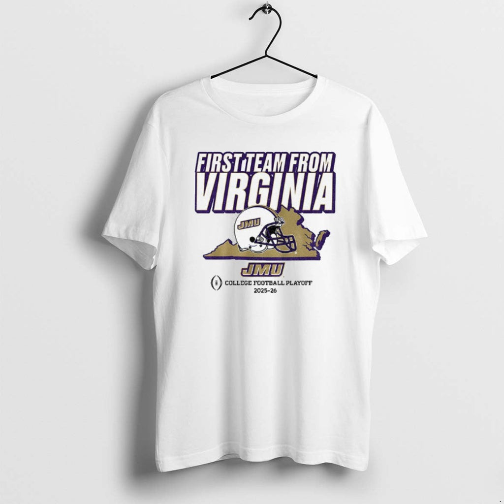 Official Cfps First Team From Virginia James Madison - Adult & Kids T-Shirts, Sweatshirts & Hoodies apparel design preview 1