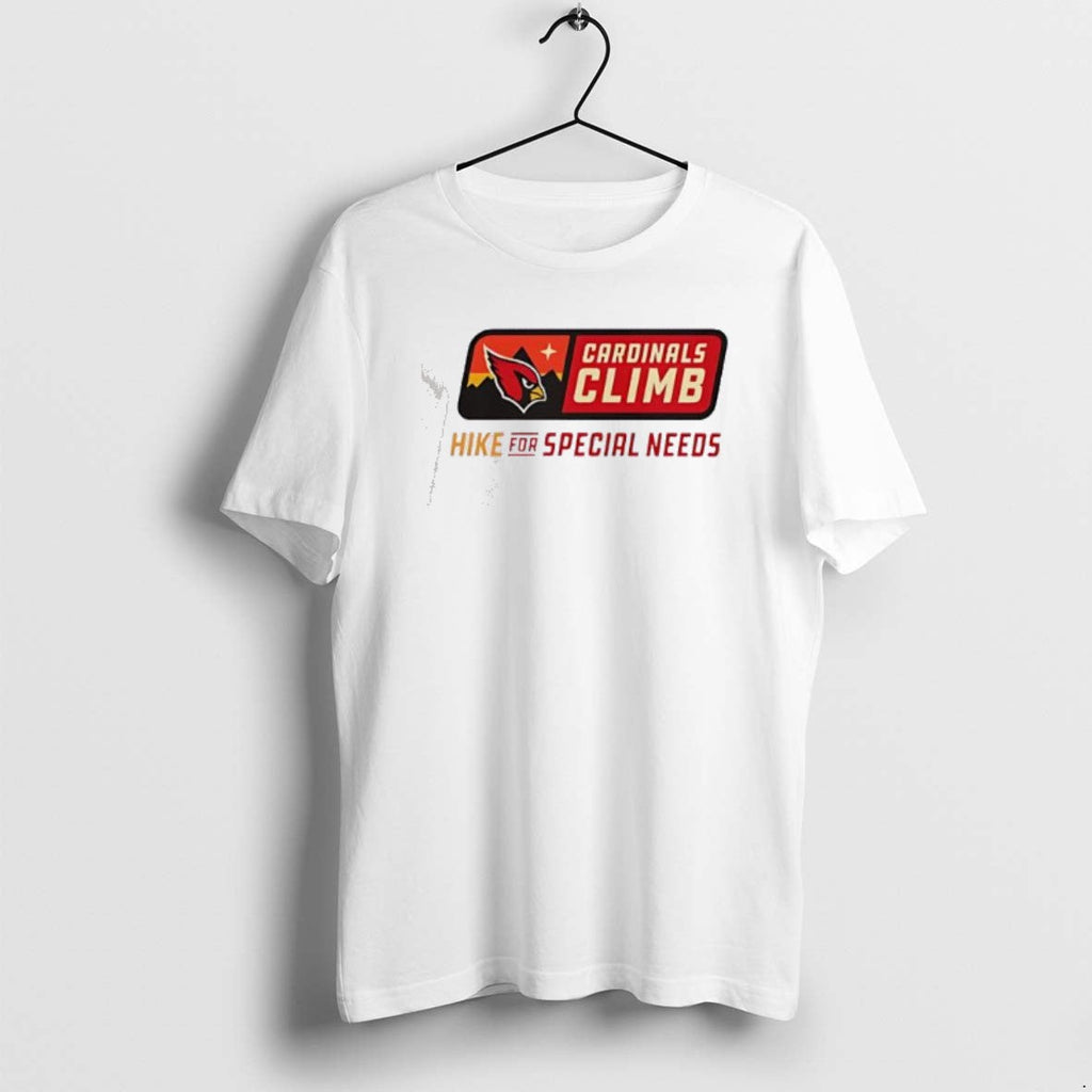 Official Cardinals Climb Hike For Special Needs Logo - Adult & Kids T-Shirts, Sweatshirts & Hoodies apparel design preview 1