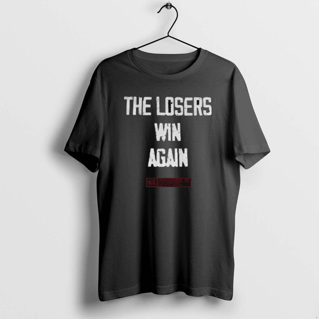 Official Carmelo The Losers Win Again - Adult & Kids T-Shirts, Sweatshirts & Hoodies apparel design preview 1