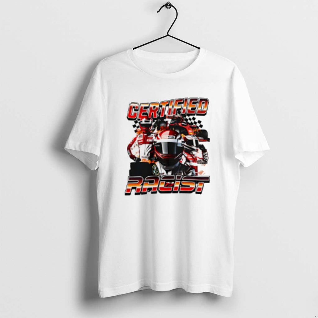 Official Certified Racist Graphic - Adult & Kids T-Shirts, Sweatshirts & Hoodies apparel design preview 1