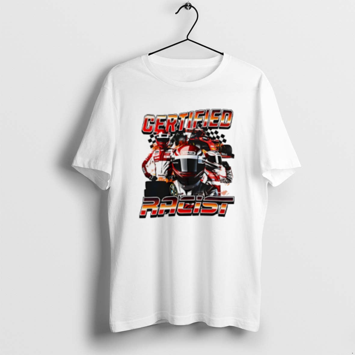 Official Certified Racist Graphic - Adult & Kids T-Shirts, Sweatshirts & Hoodies apparel design preview 1