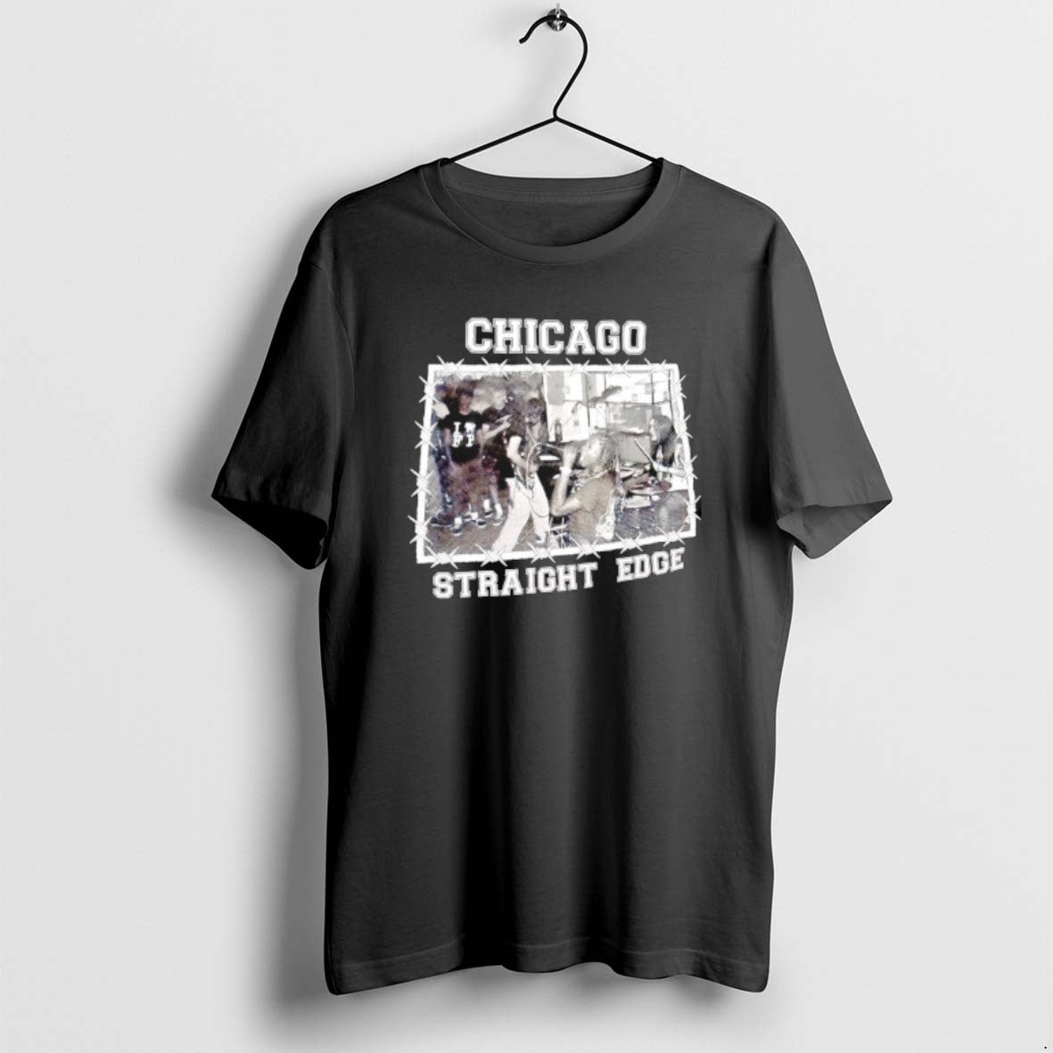 Official Chicago Straight Edge Band Performing Live - Adult & Kids T-Shirts, Sweatshirts & Hoodies apparel design preview 1