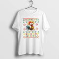 Official Chicken Overstimulated But Festive Merry - Adult & Kids T-Shirts, Sweatshirts & Hoodies apparel design preview 1