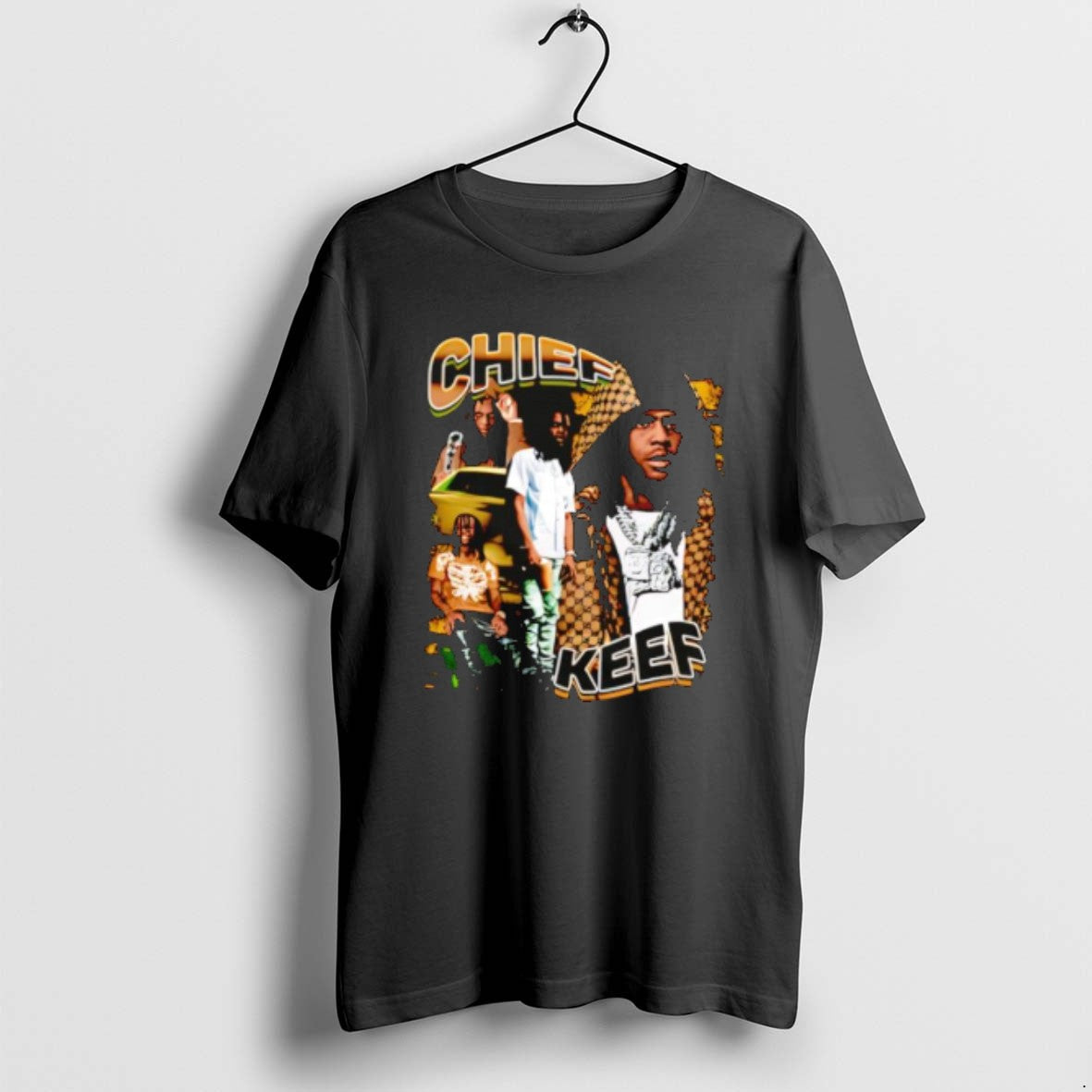 Official Chief Keef Vintage By Libarscal Graphic - Adult & Kids T-Shirts, Sweatshirts & Hoodies apparel design preview 1