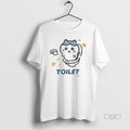 Official Chiikawa Japanese Cute Kawaii Toilet Time - Adult & Kids T-Shirts, Sweatshirts & Hoodies apparel design preview 1