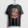 Official Church Of Dirt Skeletal Santa Claus Merry - Adult & Kids T-Shirts, Sweatshirts & Hoodies apparel design preview 1