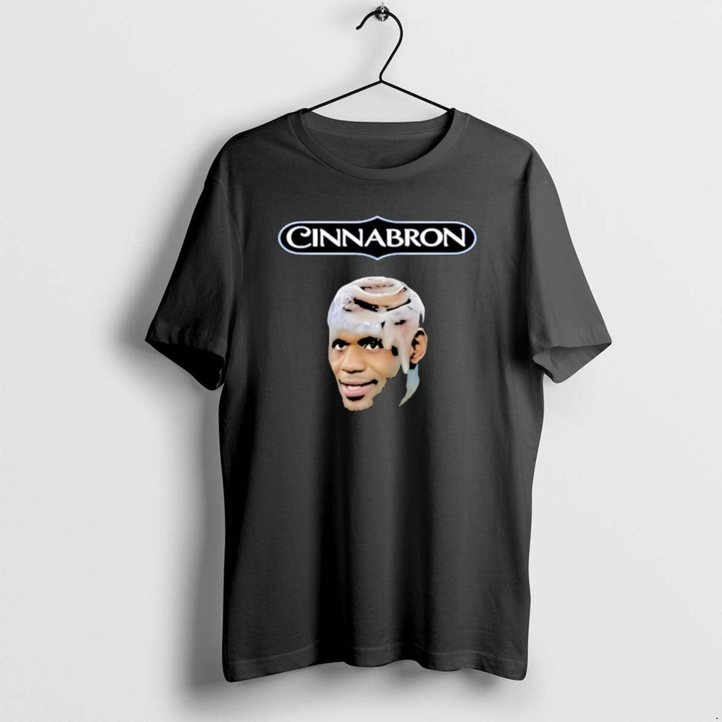 Official Cinnabron Lebron Cinnamon Roll Parody Meme - Adult & Kids T-Shirts, Sweatshirts & Hoodies apparel design preview 1