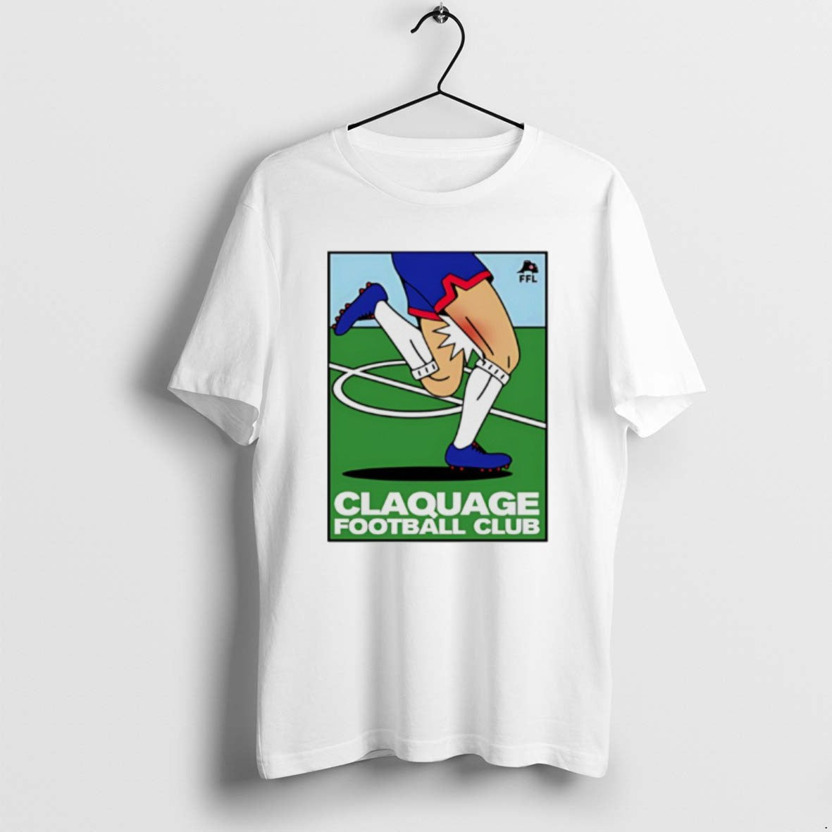 Official Claquage Football Club Ligaments Croises - Adult & Kids T-Shirts, Sweatshirts & Hoodies apparel design preview 1