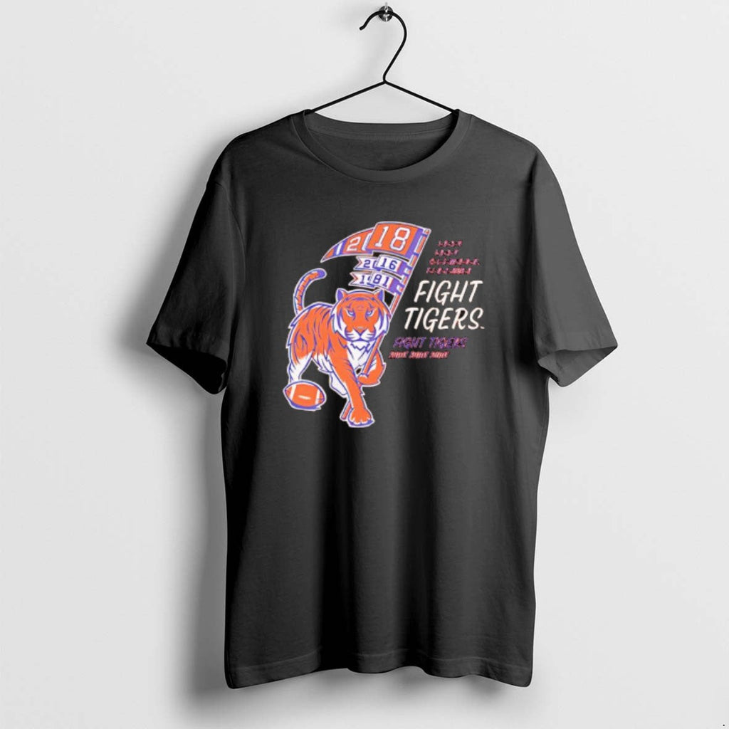 Official Clemson Tigers Cadence Count Fight - Adult & Kids T-Shirts, Sweatshirts & Hoodies apparel design preview 1