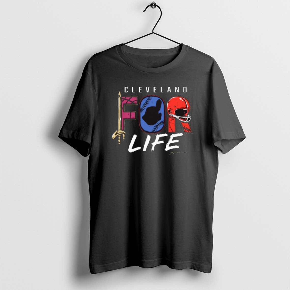 Official Cleveland Sports For Life Guardians And - Adult & Kids T-Shirts, Sweatshirts & Hoodies apparel design preview 1