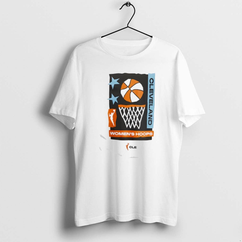 Official Cleveland Wnba Team Womens Hoop - Adult & Kids T-Shirts, Sweatshirts & Hoodies apparel design preview 1