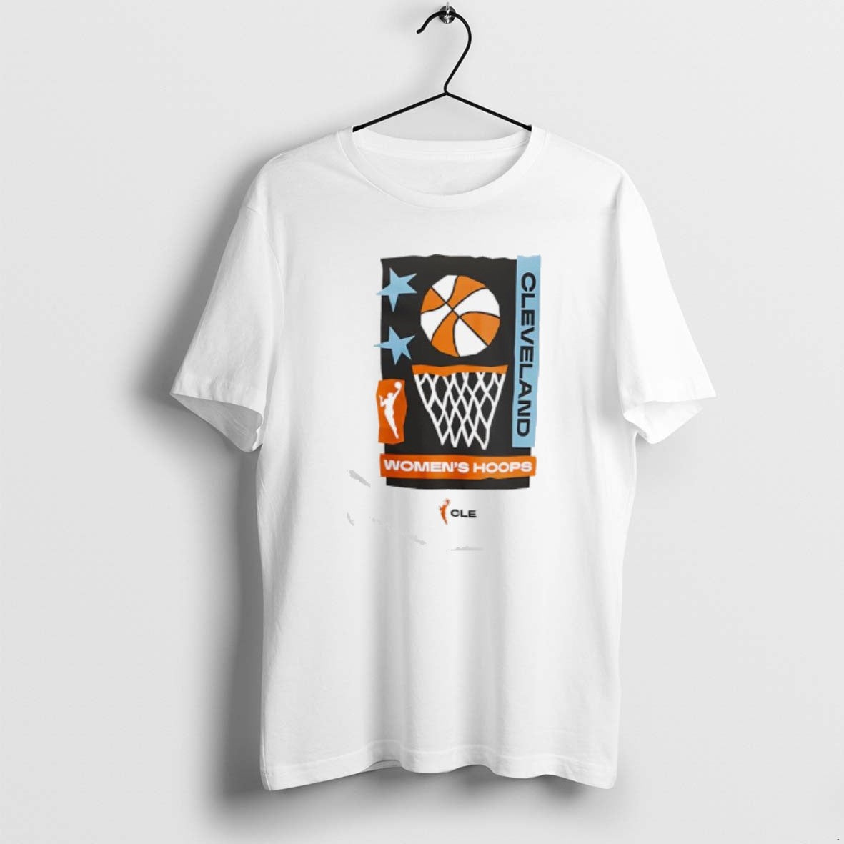 Official Cleveland Wnba Team Womens Hoop - Adult & Kids T-Shirts, Sweatshirts & Hoodies apparel design preview 1