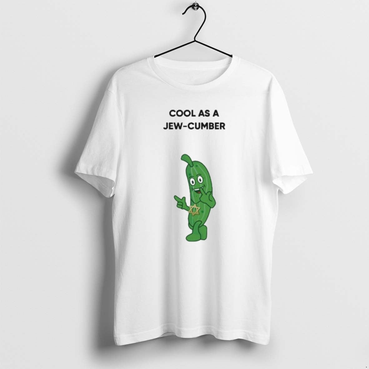 Official Cool As A Jew Cumber - Adult & Kids T-Shirts, Sweatshirts & Hoodies apparel design preview 1