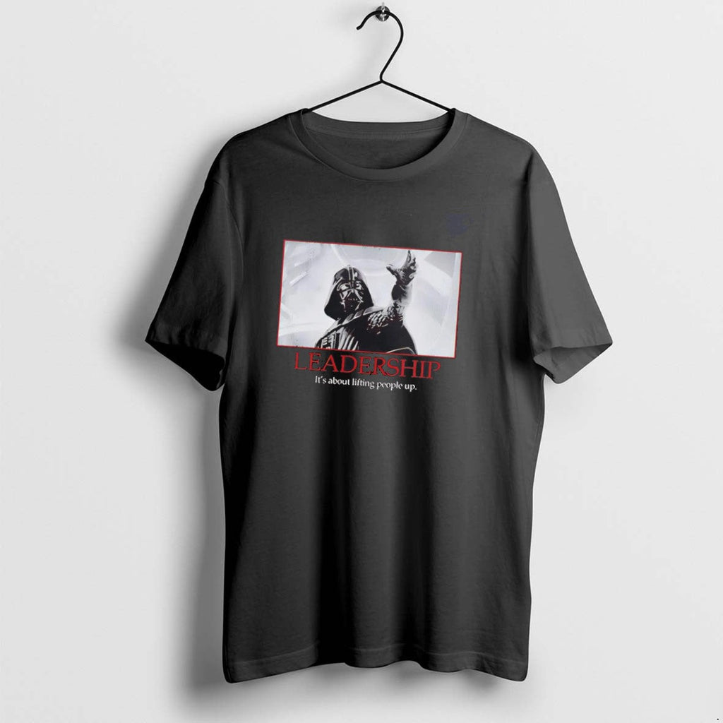 Official Darth Vader Leadership Its About Lifting - Adult & Kids T-Shirts, Sweatshirts & Hoodies apparel design preview 1