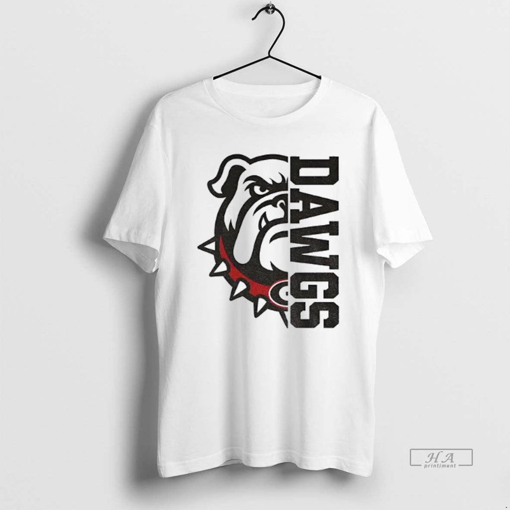 Official Dawgs Split Bulldog Georgia Bulldogs - Adult & Kids T-Shirts, Sweatshirts & Hoodies apparel design preview 1