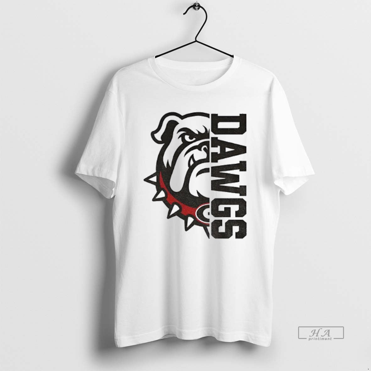 Official Dawgs Split Bulldog Georgia Bulldogs - Adult & Kids T-Shirts, Sweatshirts & Hoodies apparel design preview 1
