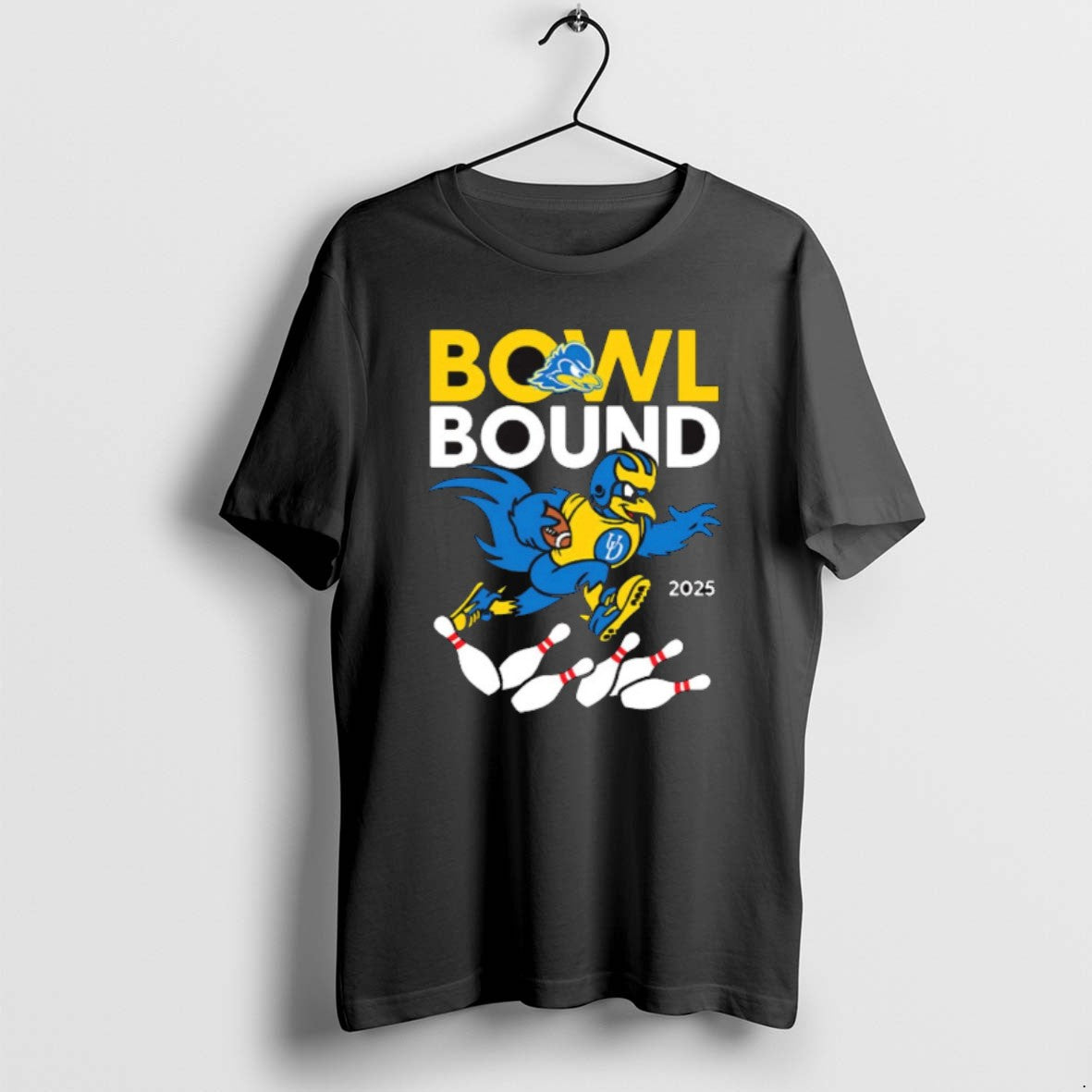 Official Delaware Blue Hens Ncaa Football 2025 Bowl - Adult & Kids T-Shirts, Sweatshirts & Hoodies apparel design preview 1