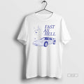 Official Demon Girl And Car Anime Fast As Hell - Adult & Kids T-Shirts, Sweatshirts & Hoodies apparel design preview 1