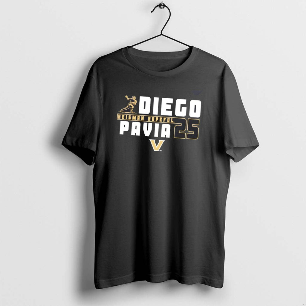 Official Diego Pavia 2025 Heisman Hopeful - Adult & Kids T-Shirts, Sweatshirts & Hoodies apparel design preview 1