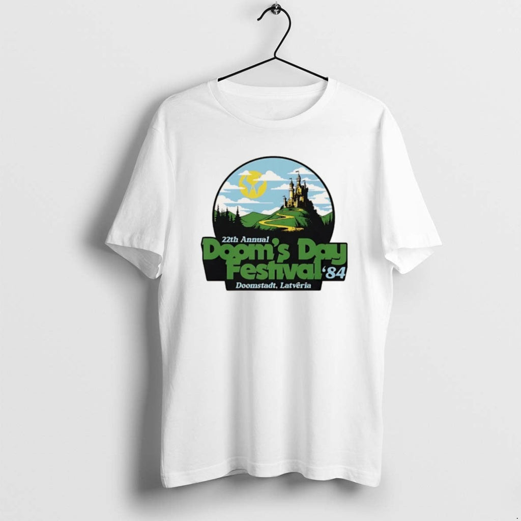 Official Doomsday Festival 22th Annual 84 Christmas - Adult & Kids T-Shirts, Sweatshirts & Hoodies apparel design preview 1