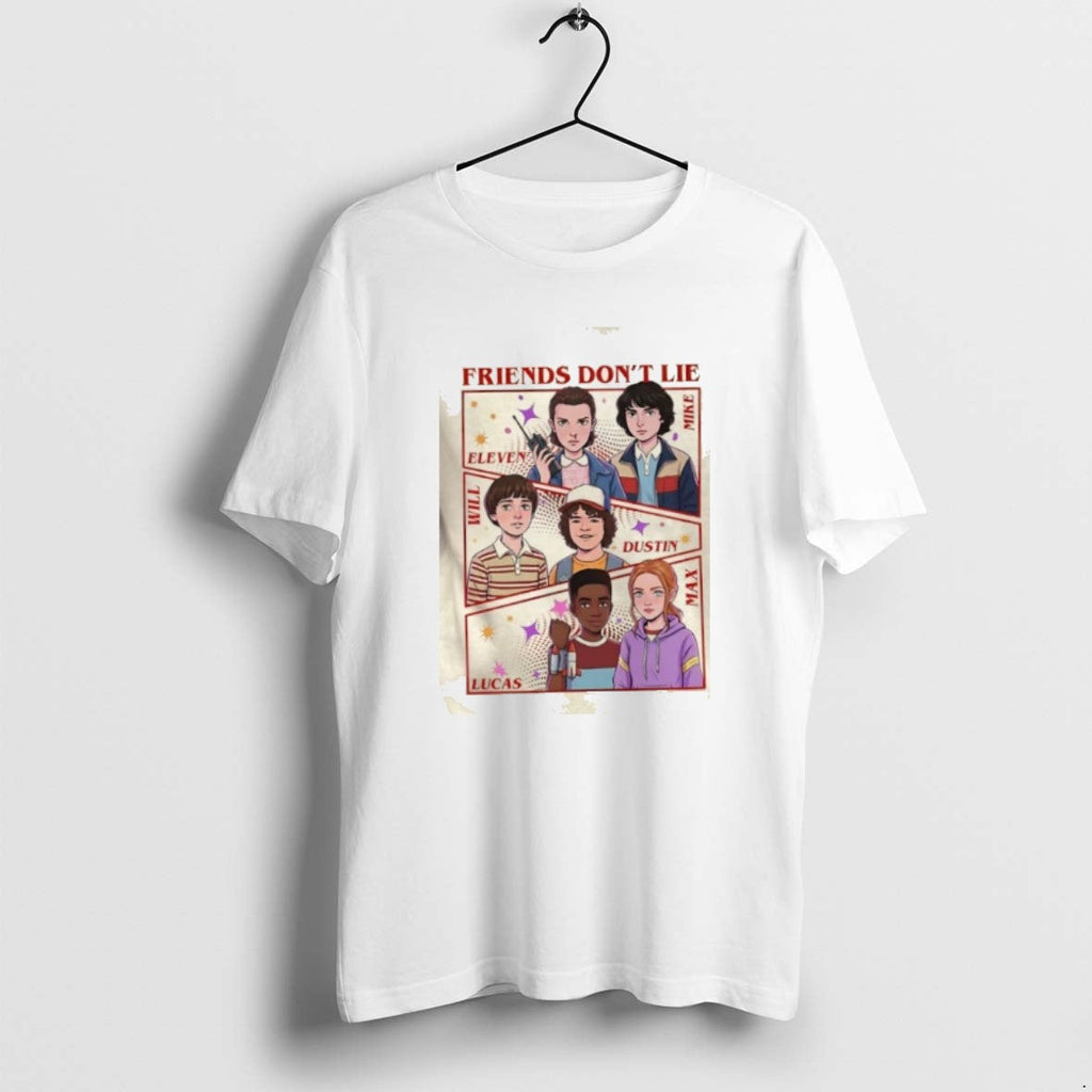 Official Eleven Mike Will Dustin Lucas Max Friends - Adult & Kids T-Shirts, Sweatshirts & Hoodies apparel design preview 1