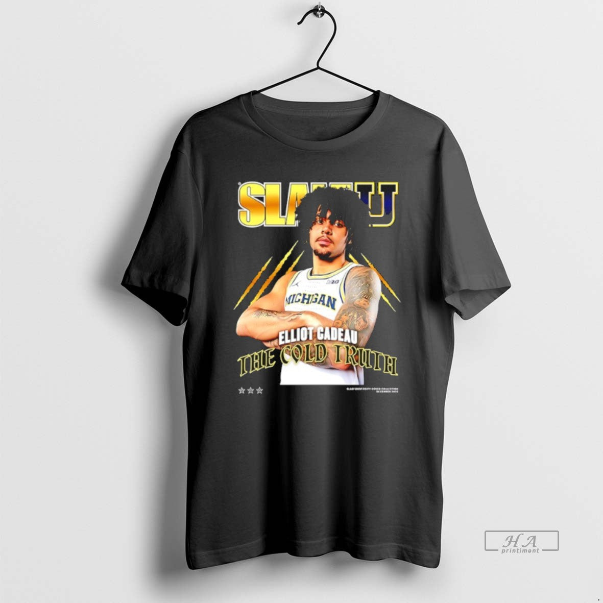 Official Elliot Cadeau The Cold Truth Michigan - Adult & Kids T-Shirts, Sweatshirts & Hoodies apparel design preview 1
