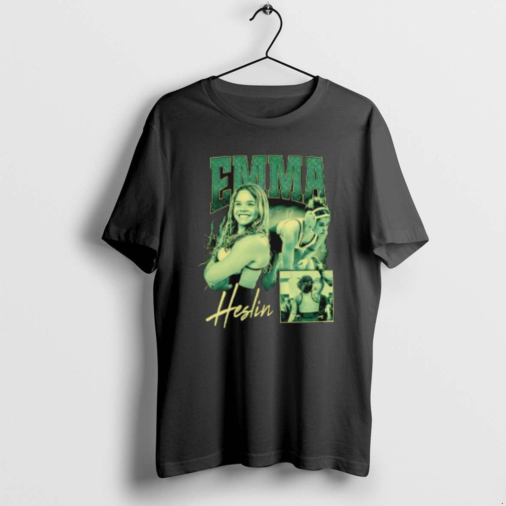 Official Emma Heslin Nmu Wildcats Wrestling Player - Adult & Kids T-Shirts, Sweatshirts & Hoodies apparel design preview 1