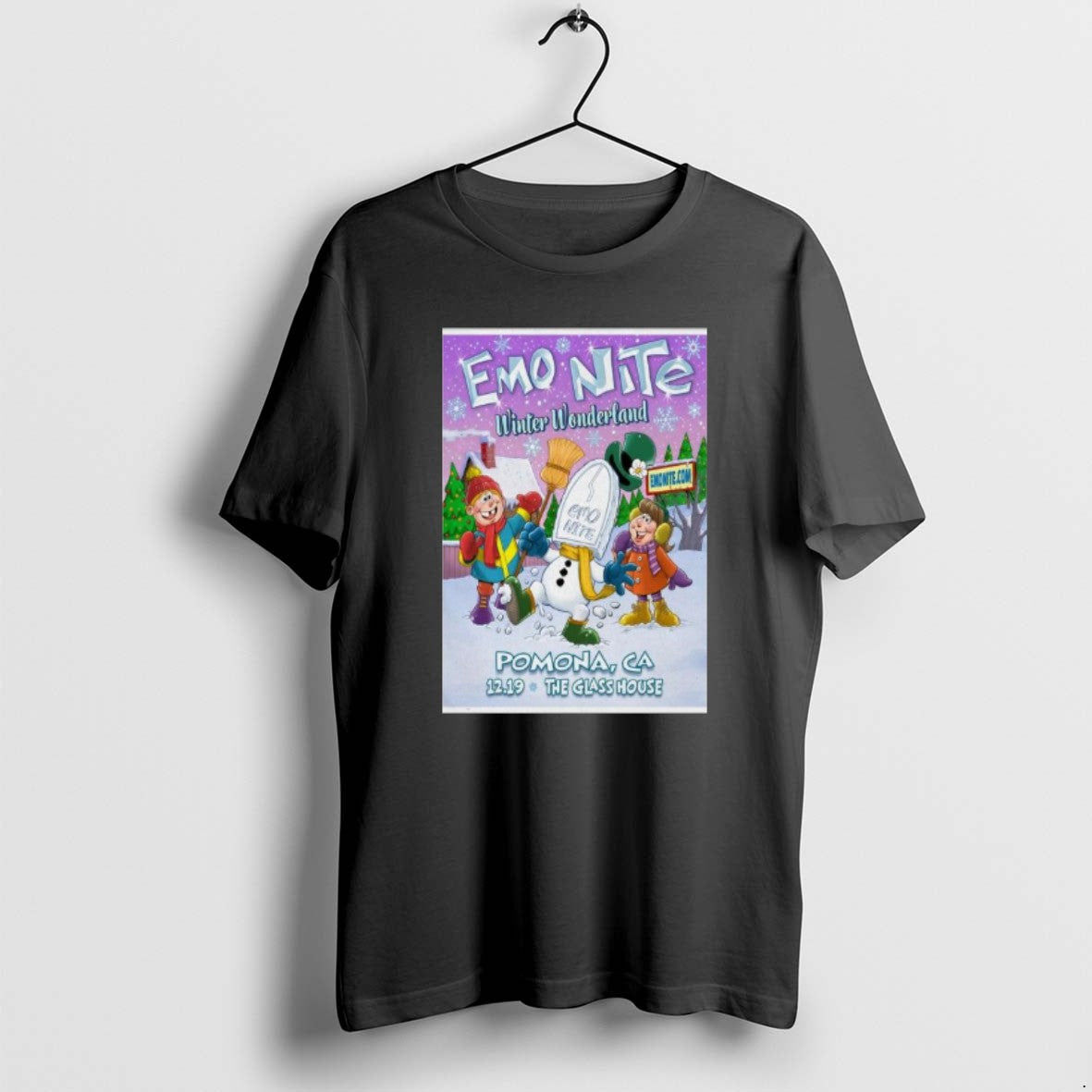 Official Emo Nite December 12 2025 Pomona Ca - Adult & Kids T-Shirts, Sweatshirts & Hoodies apparel design preview 1