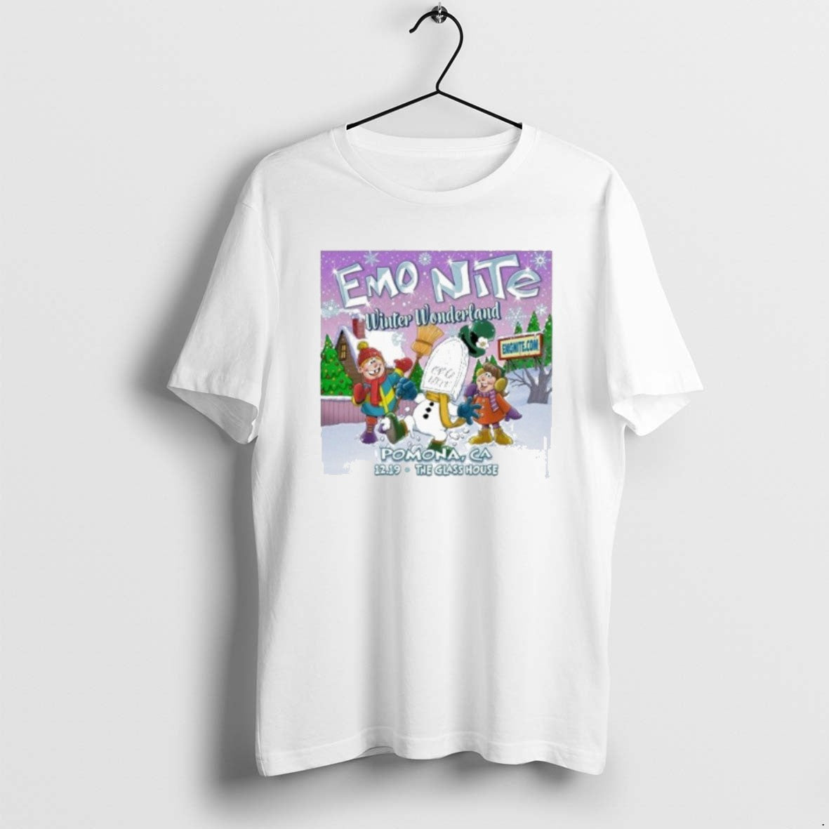 Official Emo Nite The Glass House In Pomona Ca Dec 19 - Adult & Kids T-Shirts, Sweatshirts & Hoodies apparel design preview 1