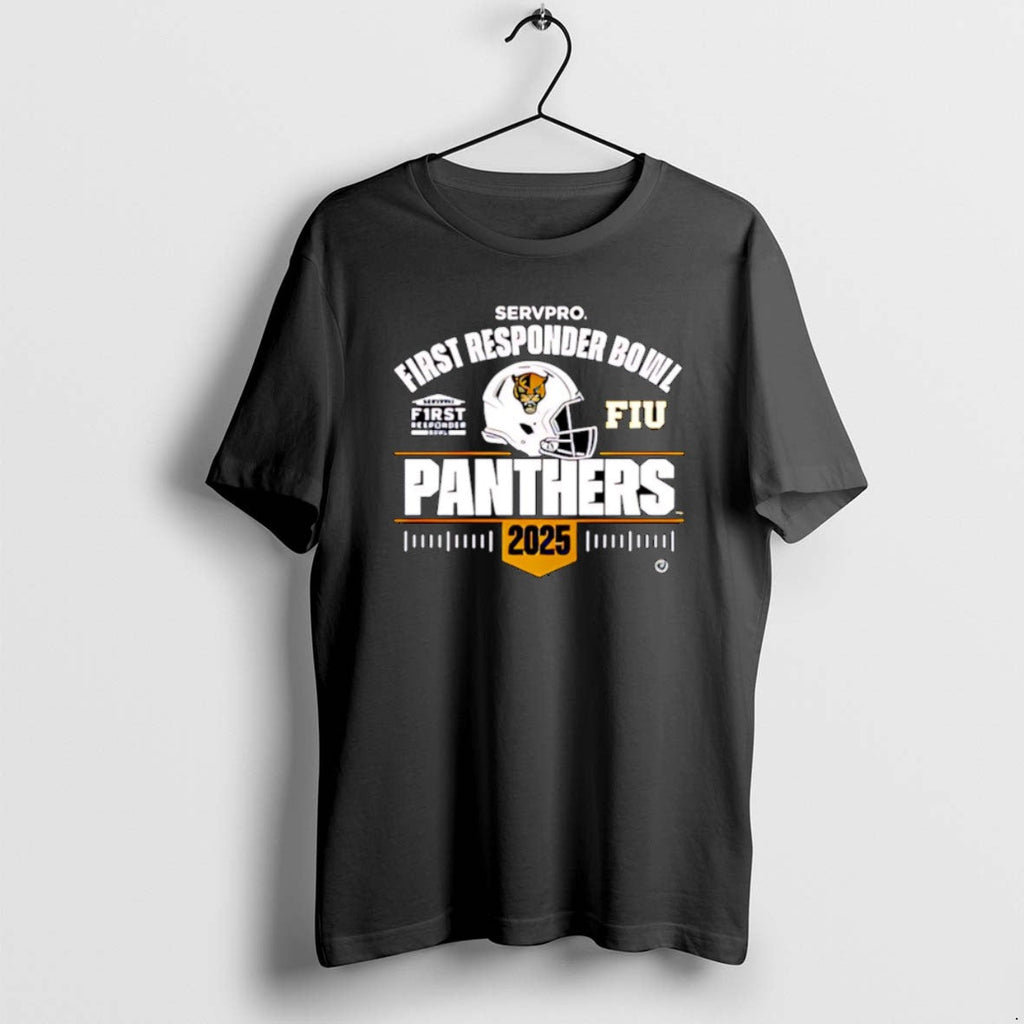 Official Fiu Panthers 2025 First Responder Bowl - Adult & Kids T-Shirts, Sweatshirts & Hoodies apparel design preview 1