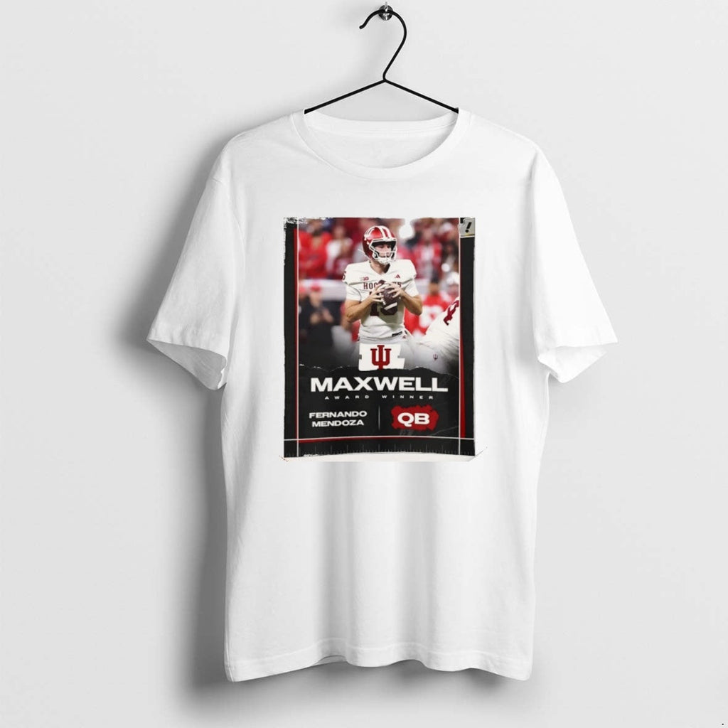 Official Fernando Mendoza Maxwell Awards Winner 2025 - Adult & Kids T-Shirts, Sweatshirts & Hoodies apparel design preview 1