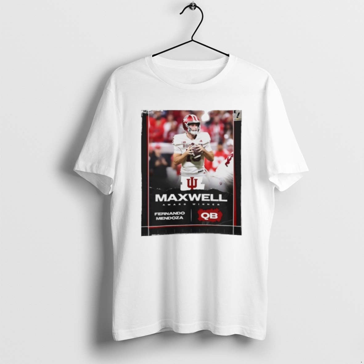 Official Fernando Mendoza Maxwell Awards Winner 2025 - Adult & Kids T-Shirts, Sweatshirts & Hoodies apparel design preview 1
