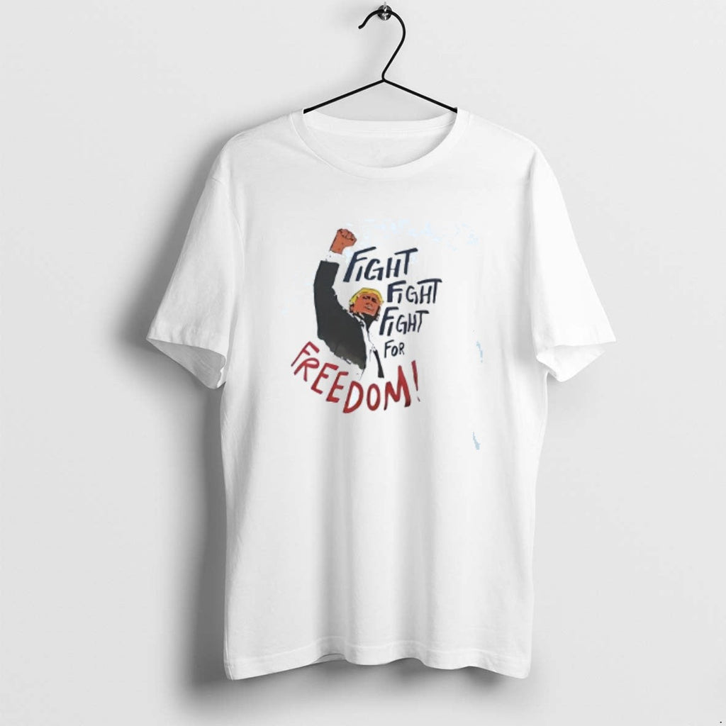 Official Fight For Freedom Trump - Adult & Kids T-Shirts, Sweatshirts & Hoodies apparel design preview 1