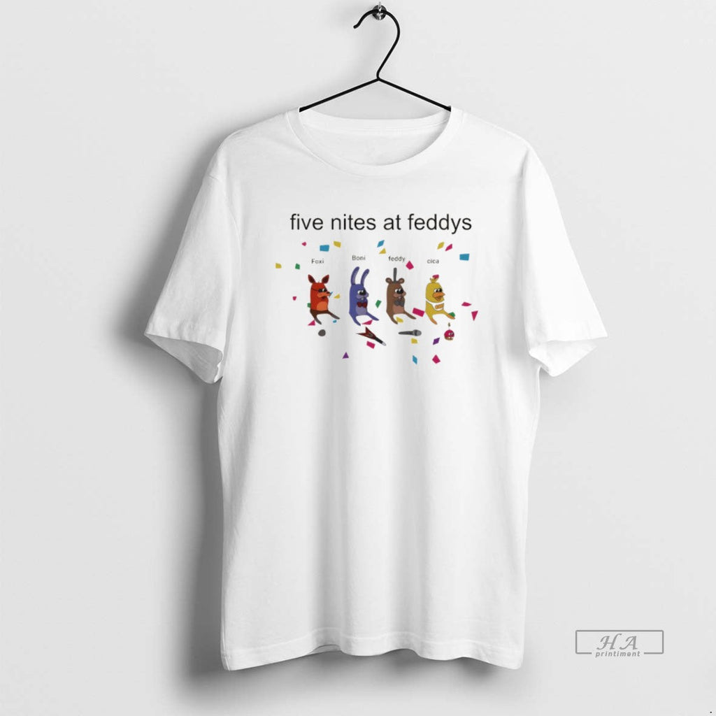 Official Five Nights At Freddy Meme Nites Freddys - Adult & Kids T-Shirts, Sweatshirts & Hoodies apparel design preview 1