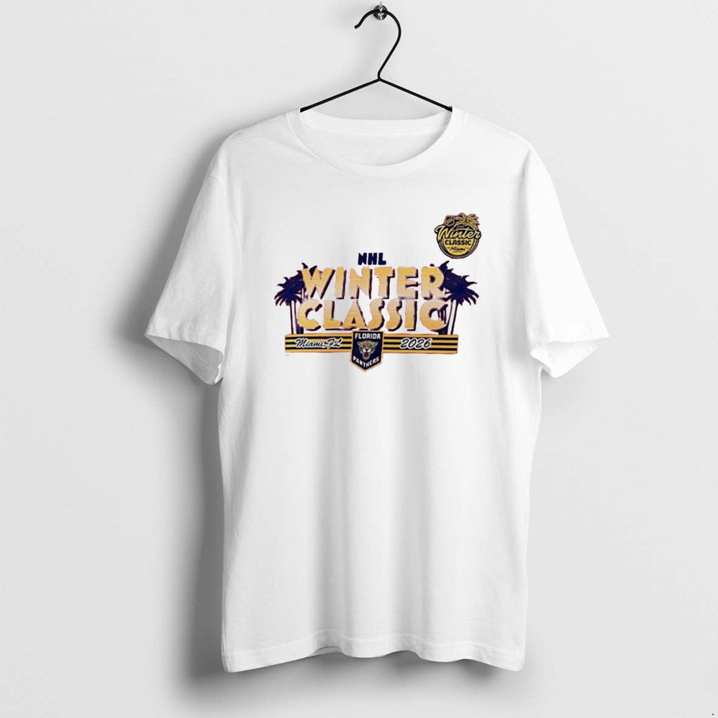Official Florida Panthers 2026 Winter Classic - Adult & Kids T-Shirts, Sweatshirts & Hoodies apparel design preview 1