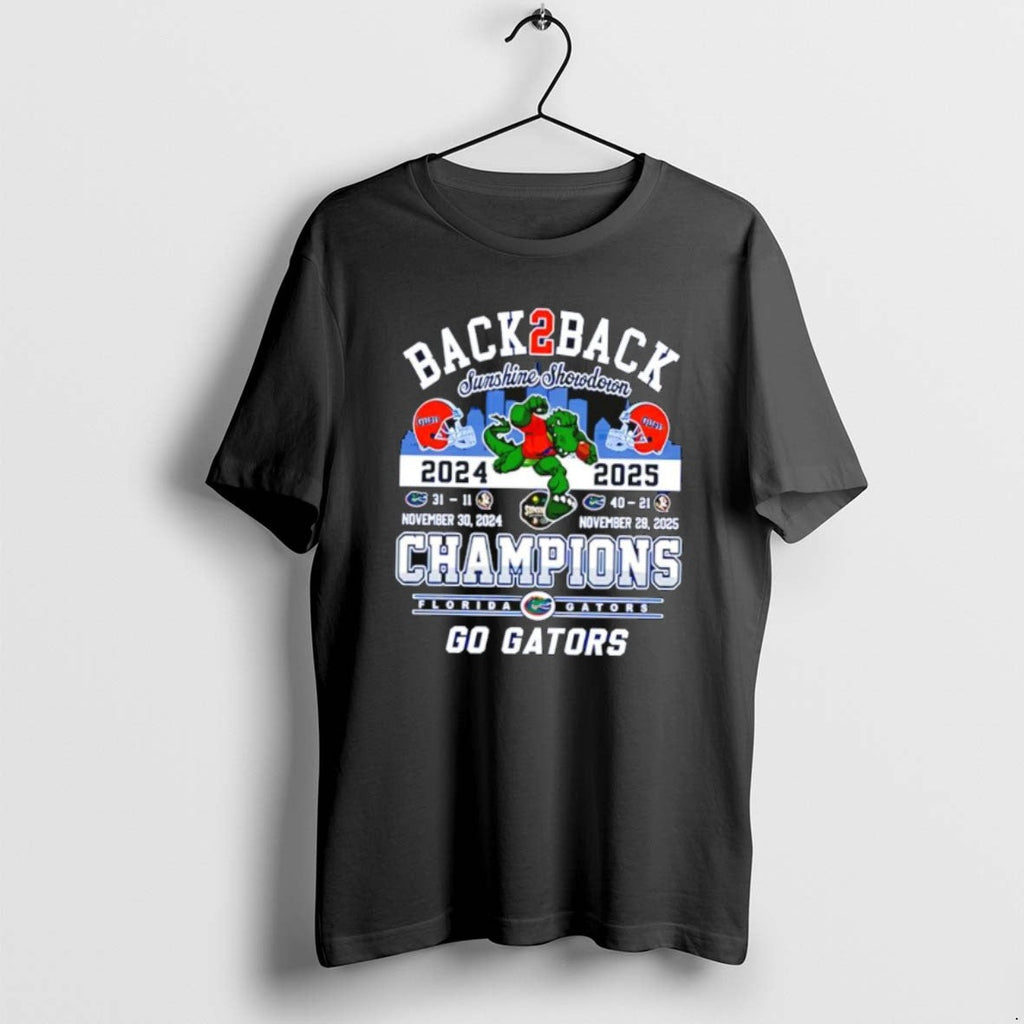 Official Florida Gators Beat Seminoles Again Sunshine - Adult & Kids T-Shirts, Sweatshirts & Hoodies apparel design preview 1