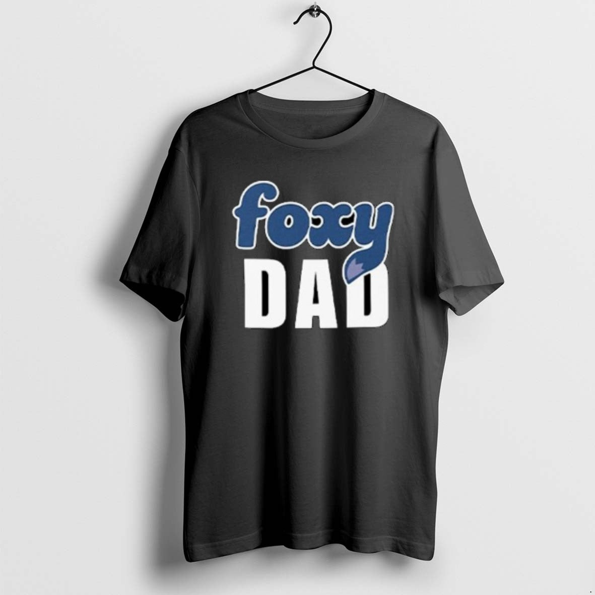 Official Foxy Dad Nick Wilde Circle Black - Adult & Kids T-Shirts, Sweatshirts & Hoodies apparel design preview 1