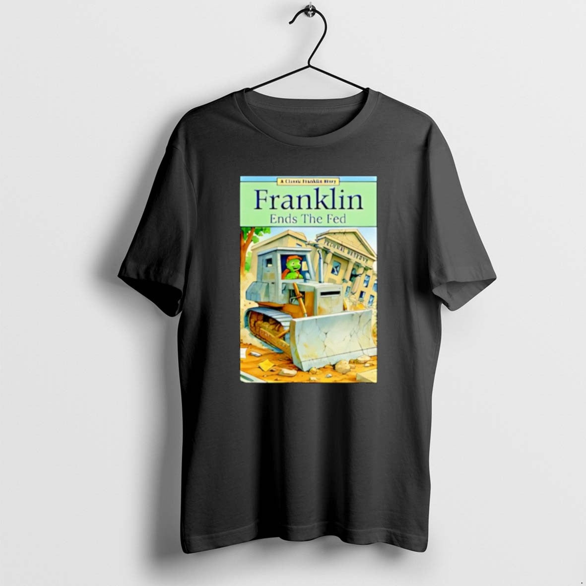 Official Franklin Ends The Fed Christmas - Adult & Kids T-Shirts, Sweatshirts & Hoodies apparel design preview 1