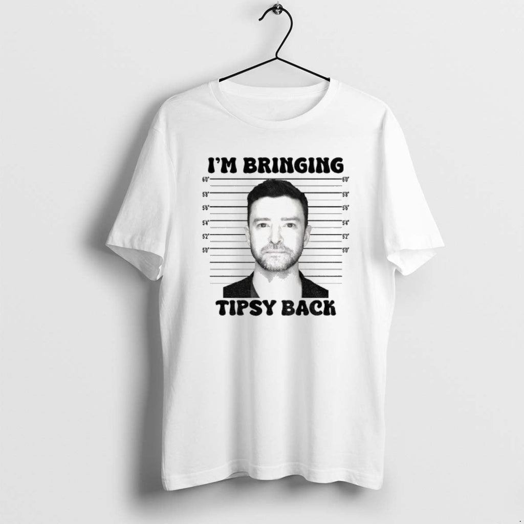 Official Free Justin Im Bringing Tipsy Back Mugshot - Adult & Kids T-Shirts, Sweatshirts & Hoodies apparel design preview 1