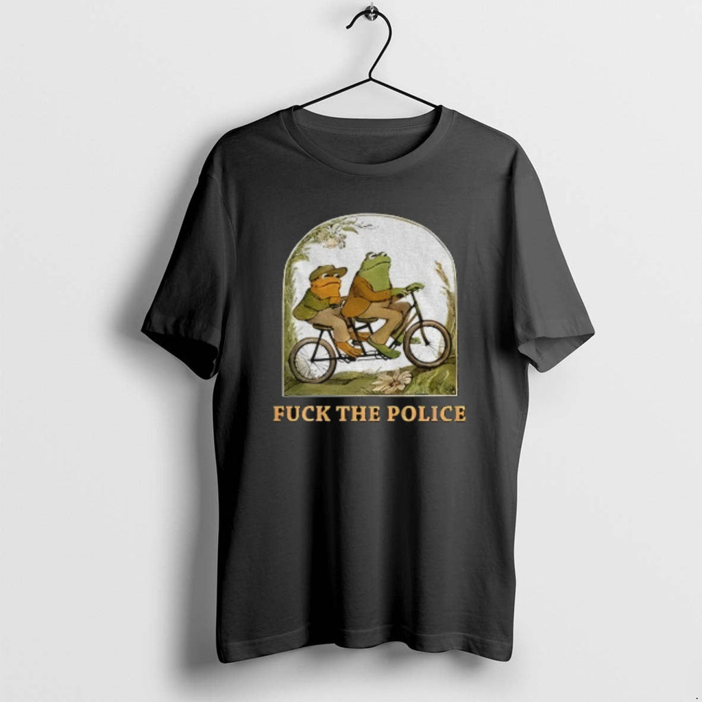 Official Frogs Fuck The Police - Adult & Kids T-Shirts, Sweatshirts & Hoodies apparel design preview 1