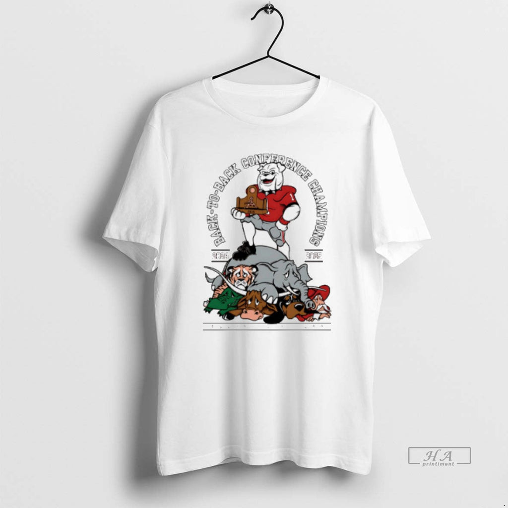 Official Geogria Bulldogs Back To Conference - Adult & Kids T-Shirts, Sweatshirts & Hoodies apparel design preview 1